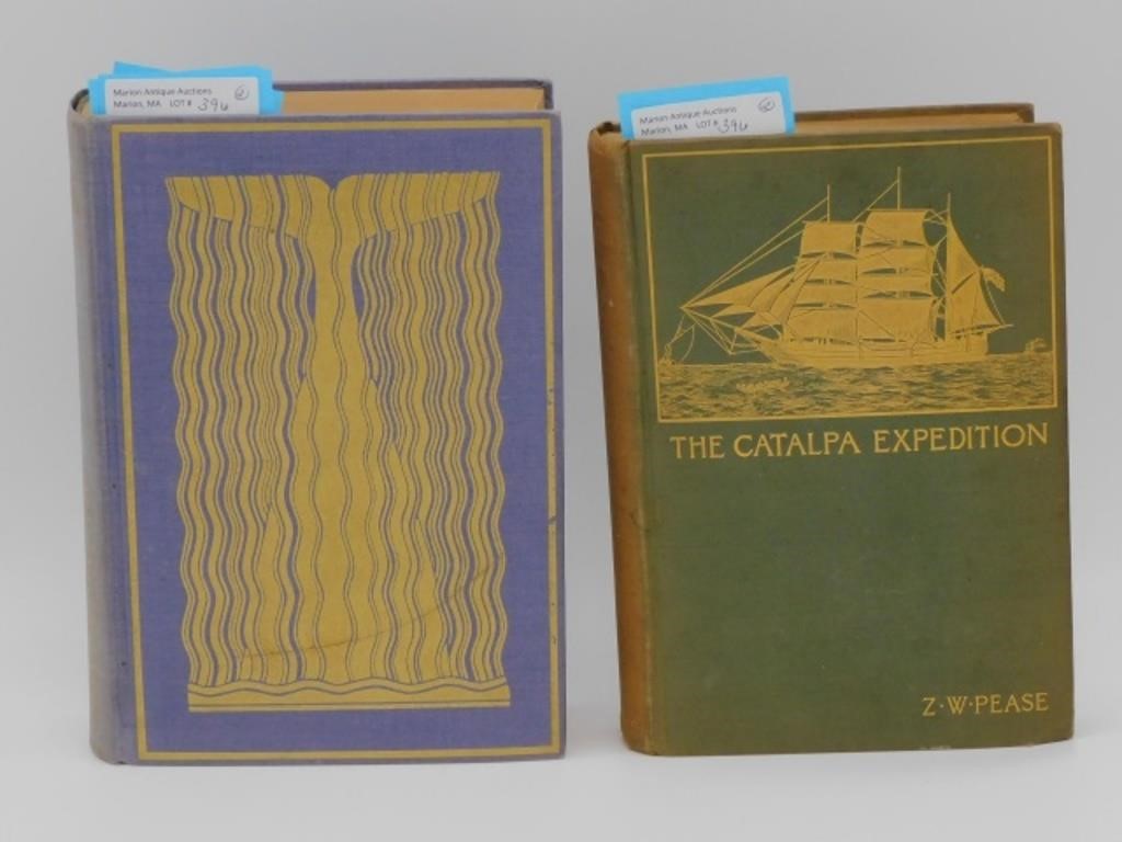  2 BOOKS ON WHALING TO INCLUDE  303392
