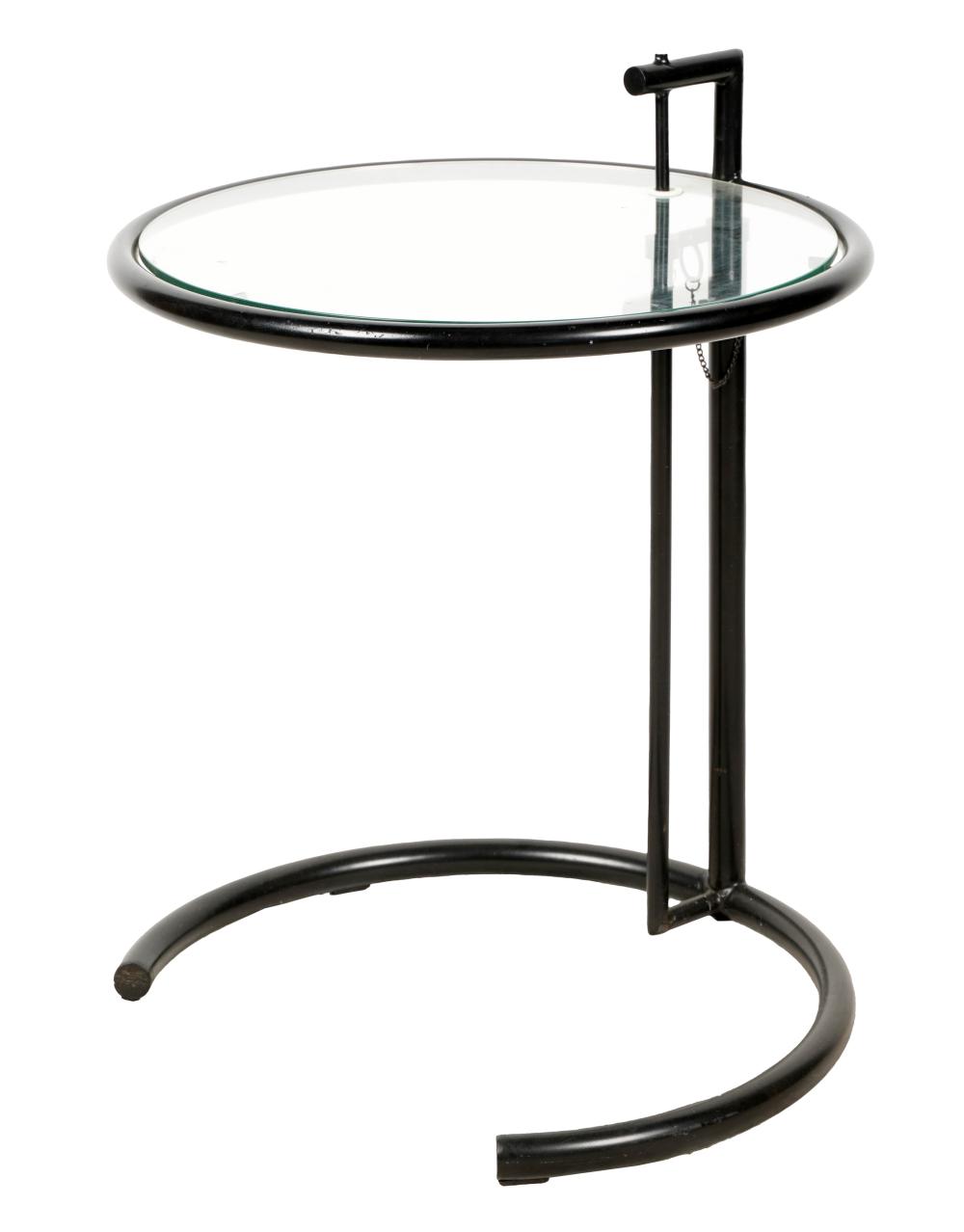 EILEEN GRAY ADJUSTABLE SIDE TABLEManufactured 3033c6