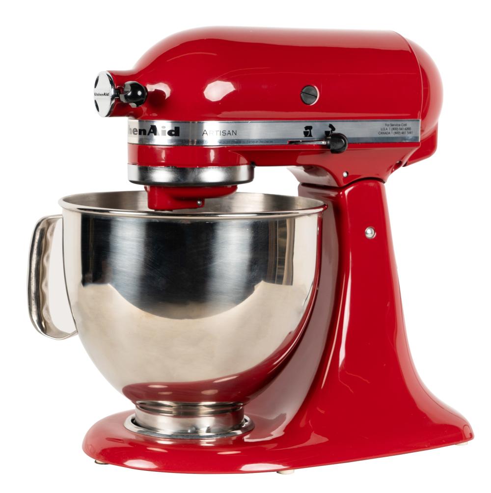RED KITCHEN AID MIXERserial number 3033d2