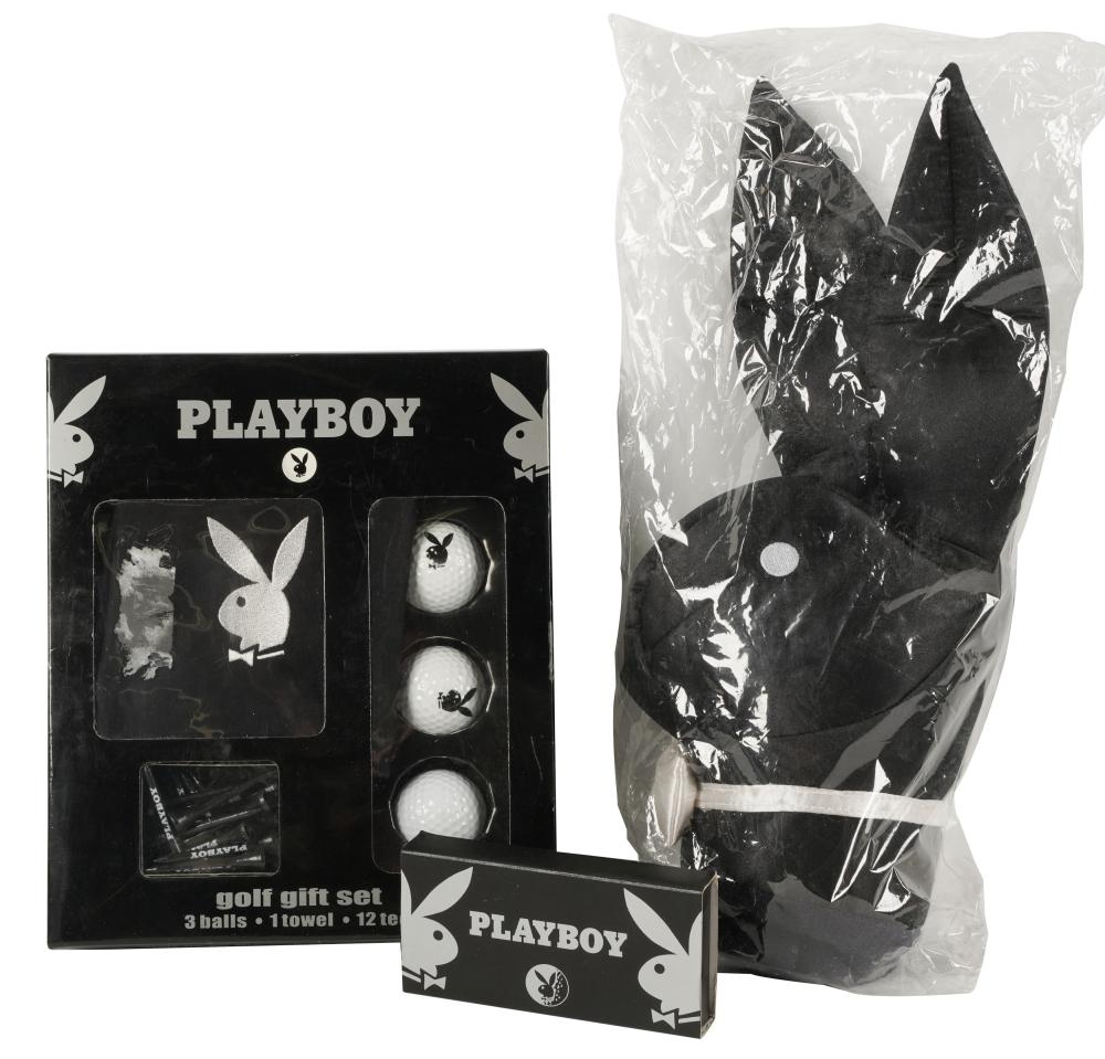 COLLECTION OF PLAYBOY GOLF MEMORABILIACollection 303400