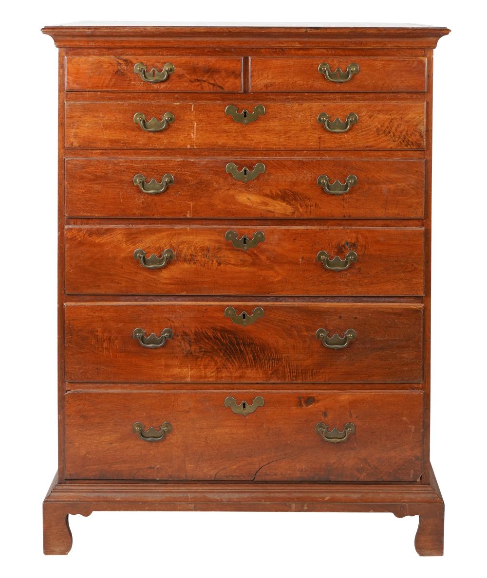 AMERICAN SEVEN-DRAWER CHEST OF