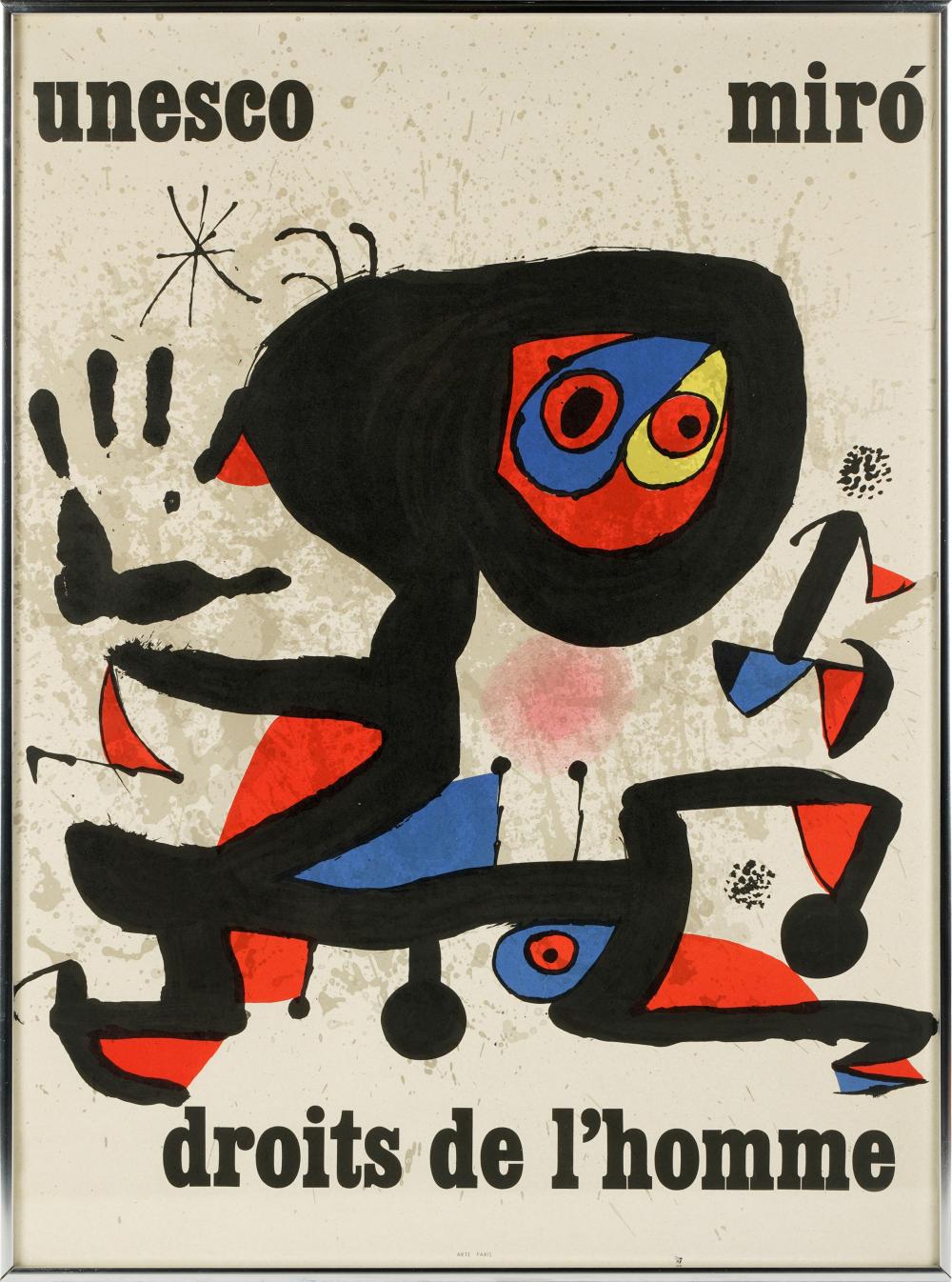 AFTER JOAN MIRO: UNESCOAfter Joan