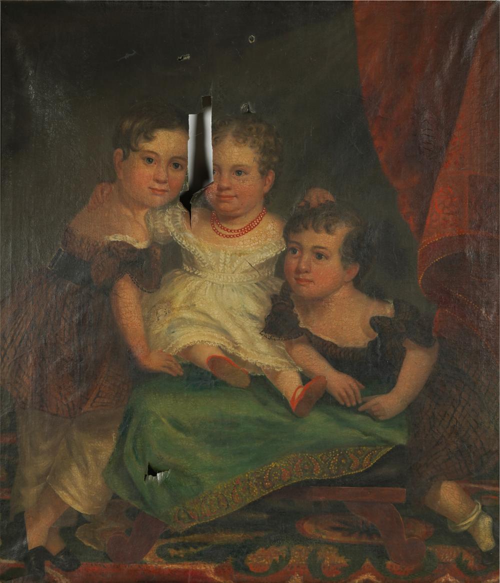 19TH CENTURY: PORTRAIT OF THREE