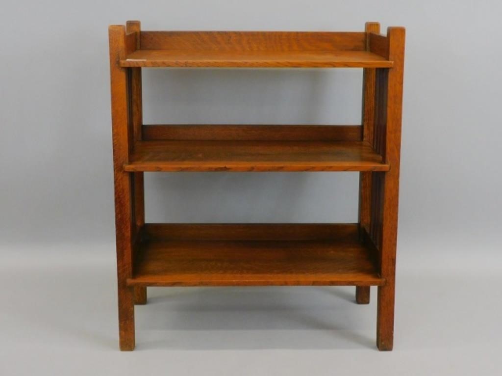 STICKLEY BROTHERS (3) SHELF OPEN