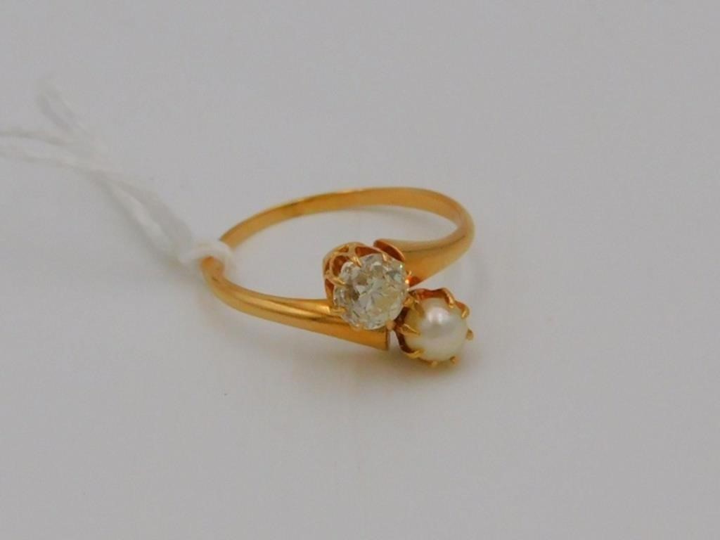 14KT YELLOW GOLD RING SET WITH 3036a5