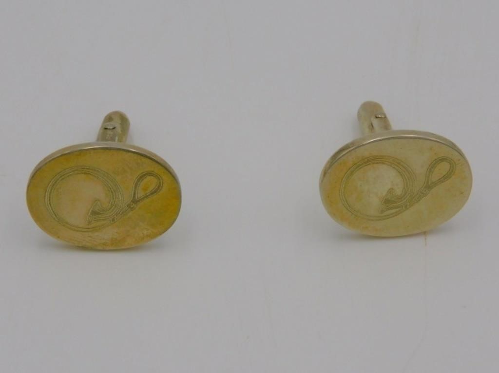 PAIR OF TIFFANY STERLING SILVER