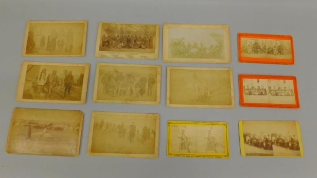 A COLLECTION OF 12 CABINET CARDS