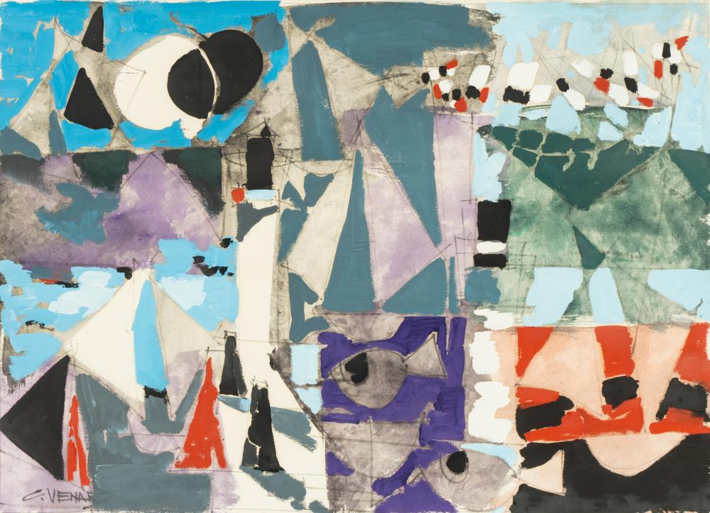 CLAUDE VENARD (1913-1999): ABSTRACTClaude