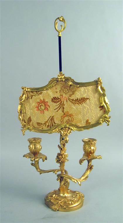 Louis XV style gilt and patinated 4ce7b