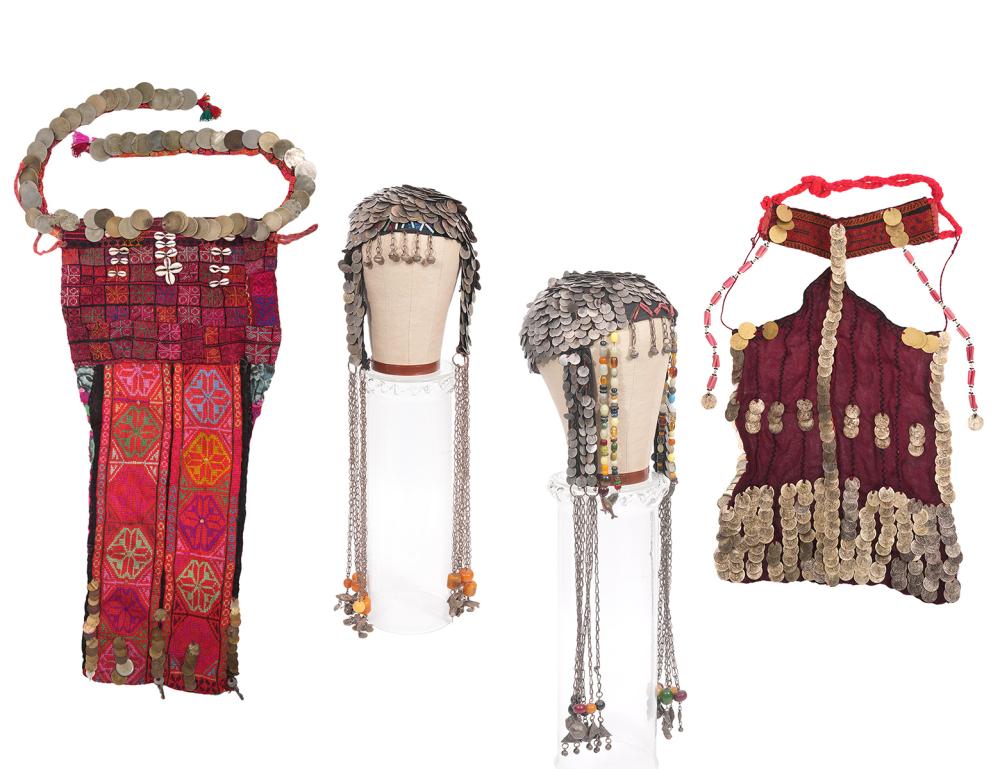 PALESTINIAN BRIDAL HEADPIECES & ACCESSORIESTwo