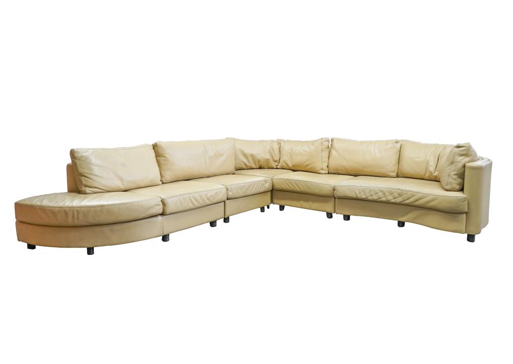 ROCHE BOBOIS LEATHER SECTIONAL 301111