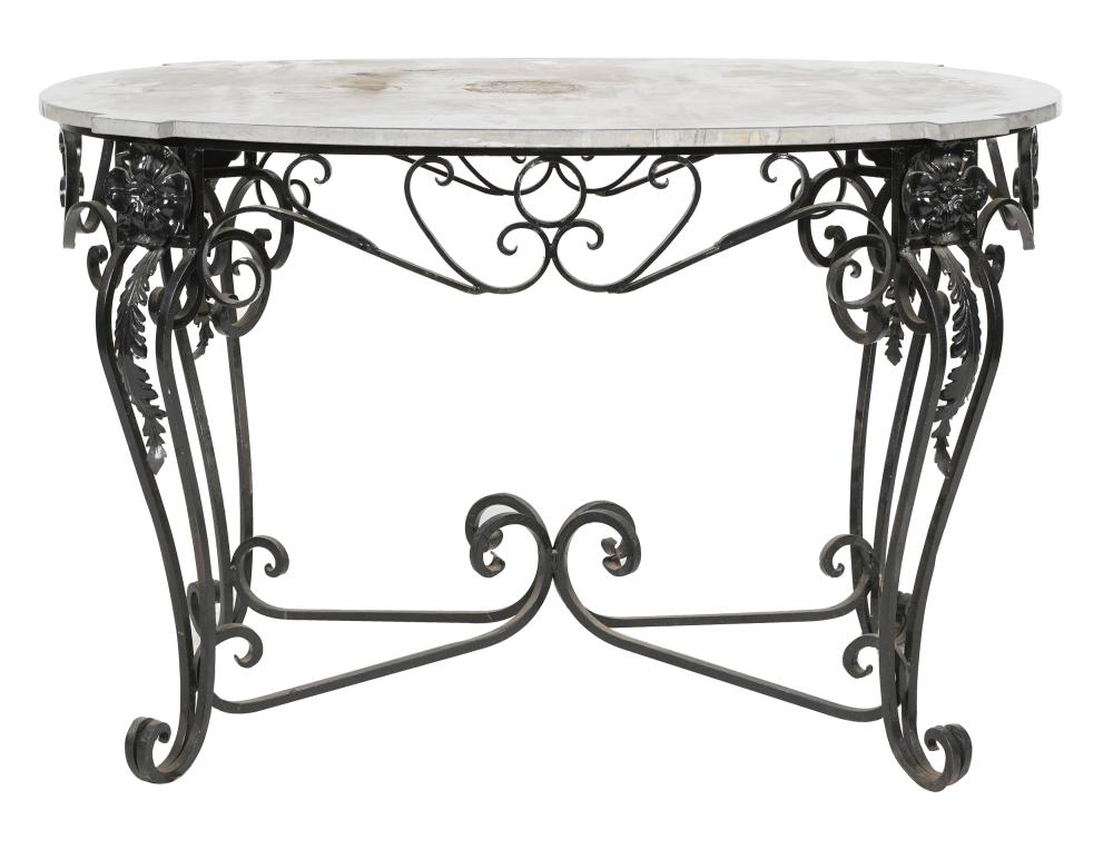 BLACK IRON PATIO TABLEmanufacturer 301117