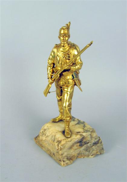 French gilt bronze figure of a 4ce85