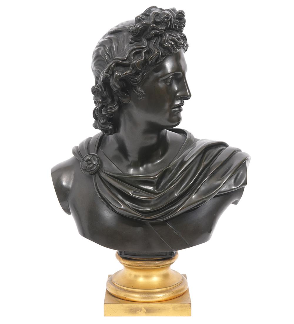 19TH CT GRAND TOUR BRONZE BUST19th 301160