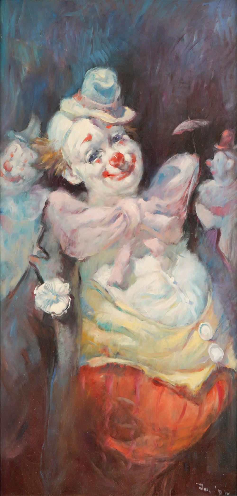 JULIAN RITTER (GERMAN 1909-2000): CLOWNoil