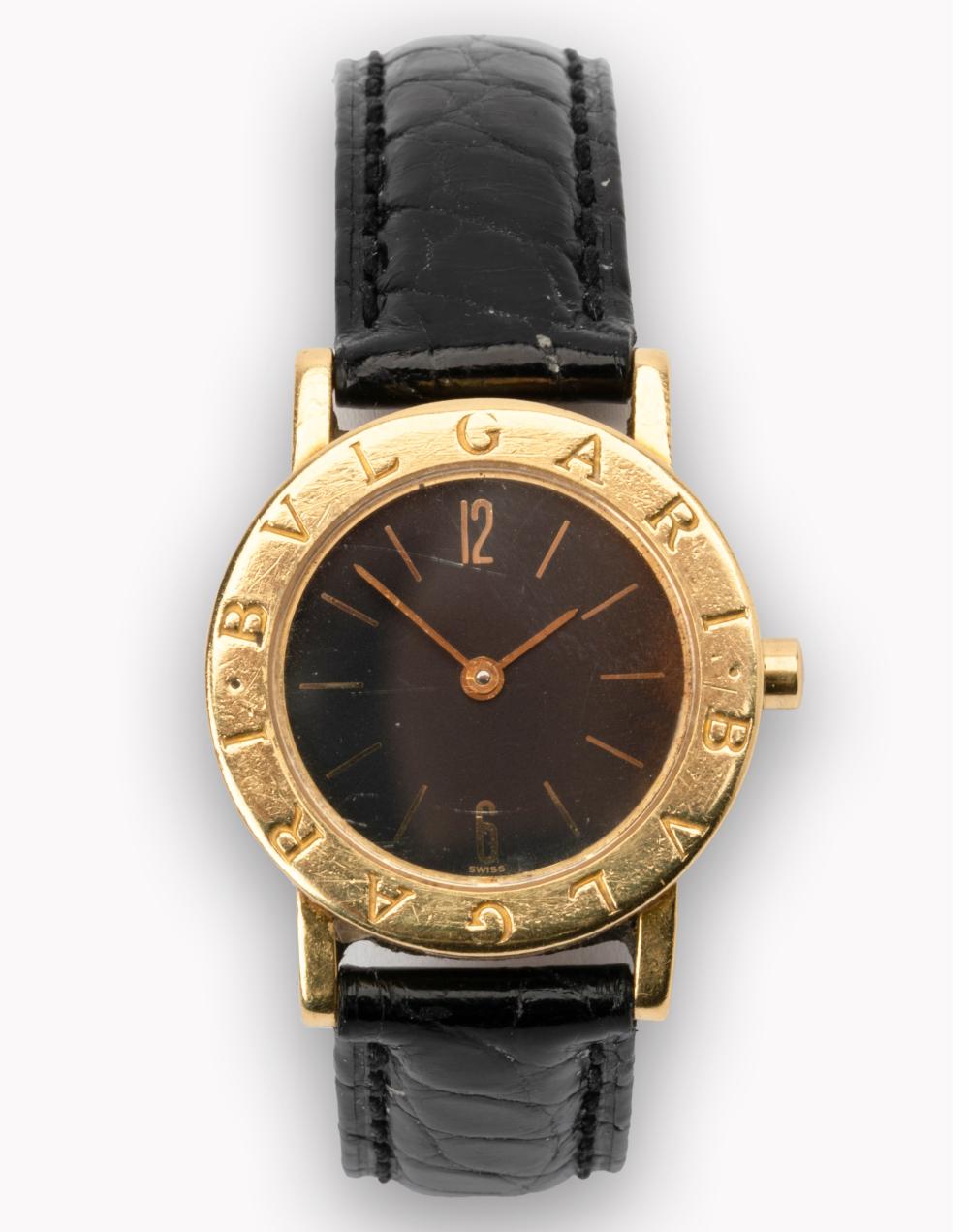 BULGARI 18 KARAT YELLOW GOLD QUARTZ 301643