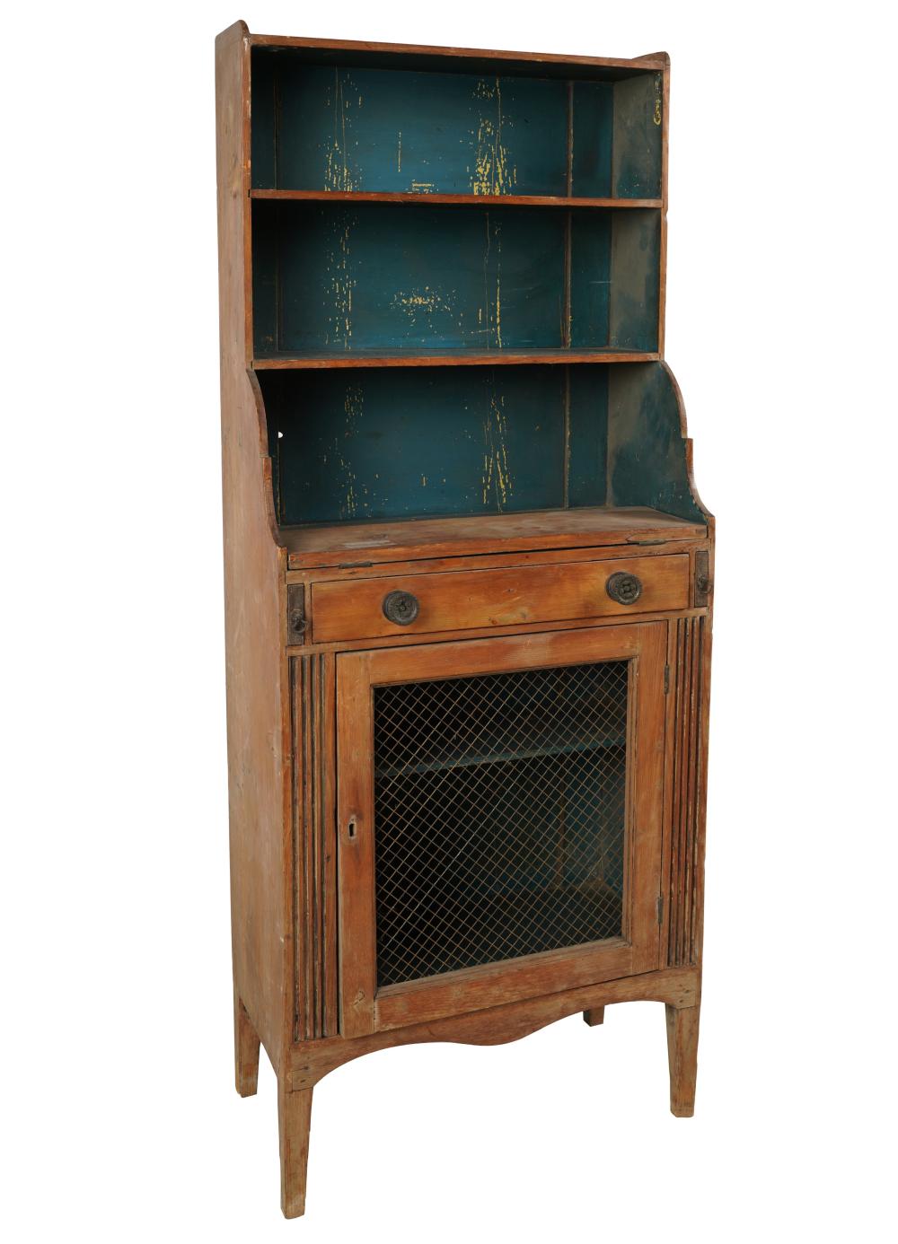 ANTIQUE COUNTRY PINE BOOKCASEthe 301670