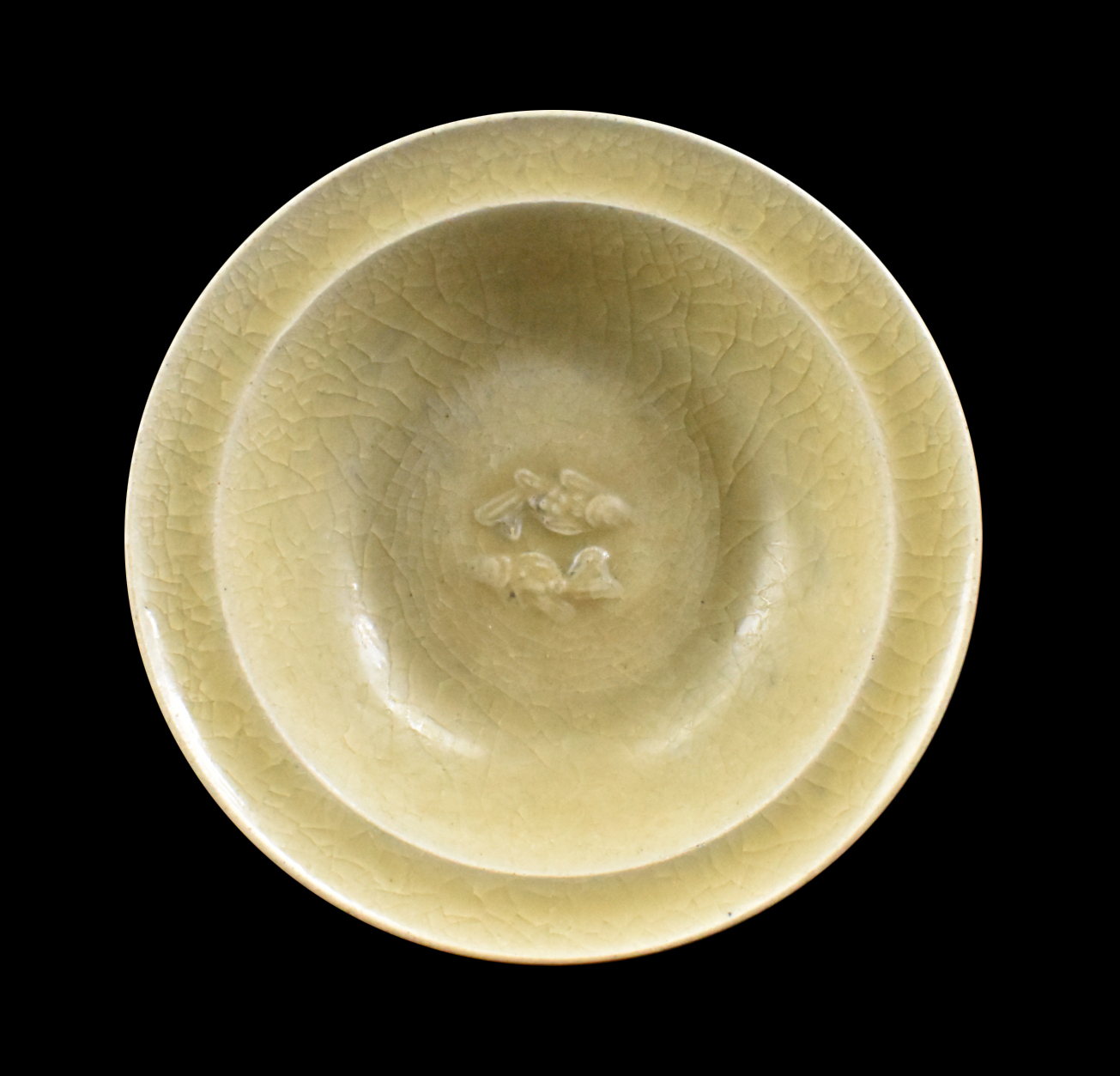 CHINESE LONGQUAN CELADON TWIN FISH 3016e4