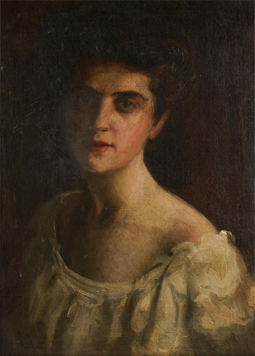 UNKNOWN ARTIST: PORTRAIT OF A WOMAN