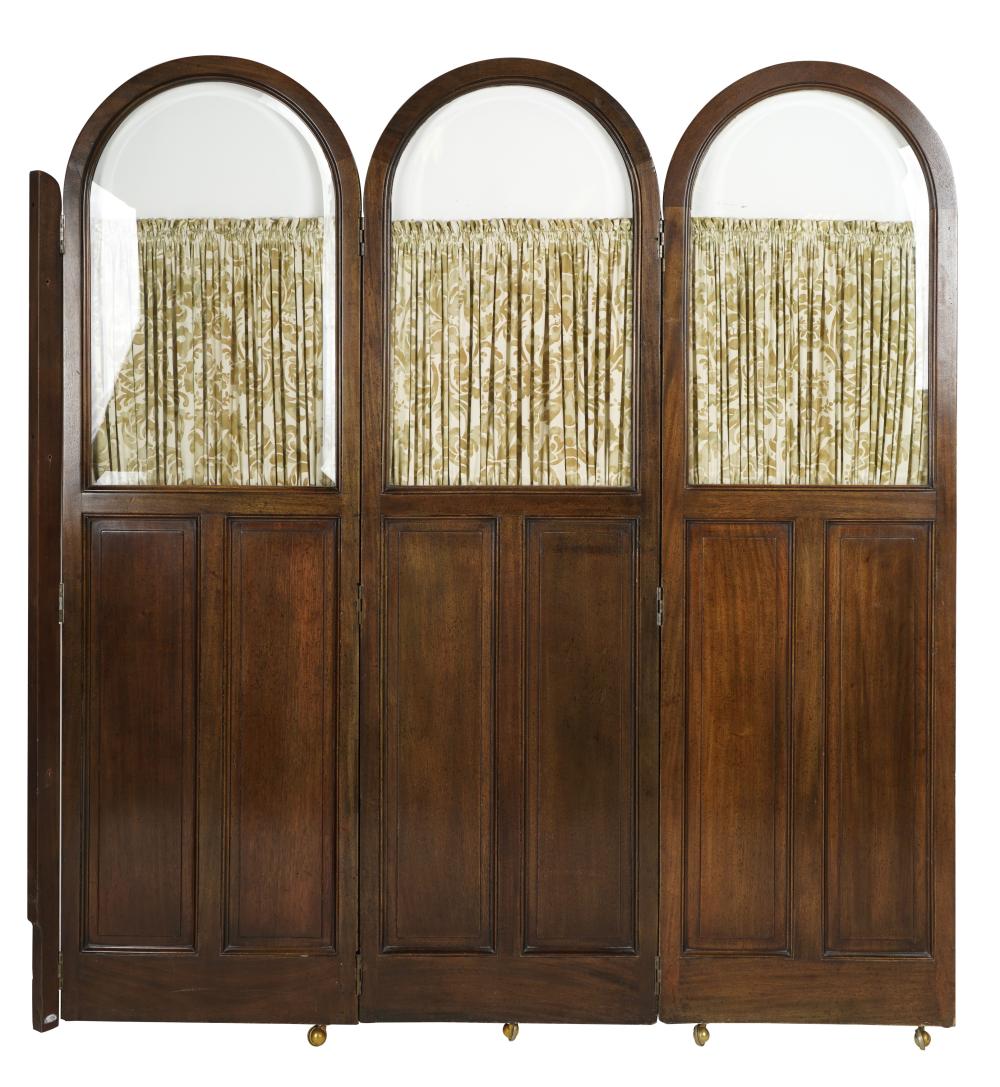 PANELED WOOD AND FORTUNY FABRIC 3017f0