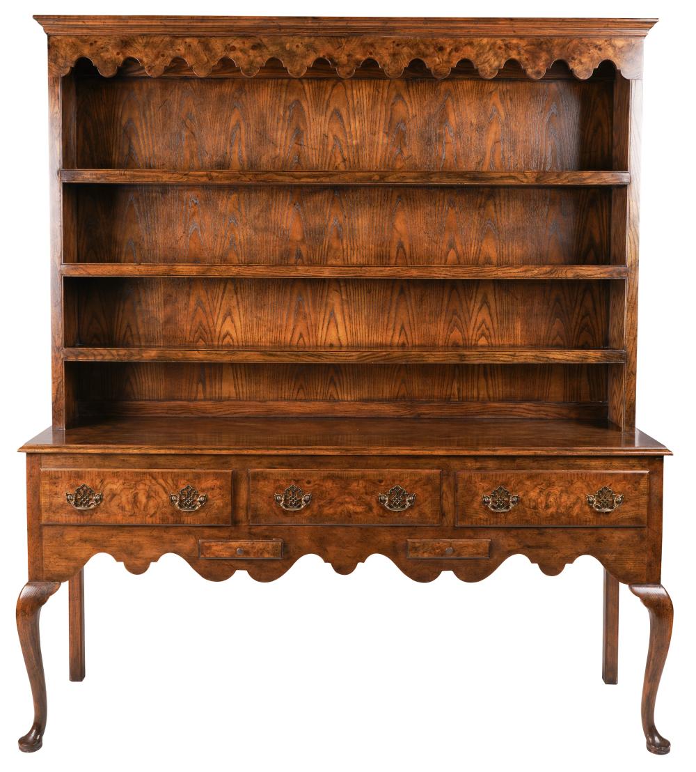 BAKER GEORGIAN STYLE WELSH DRESSERwith 3017f2