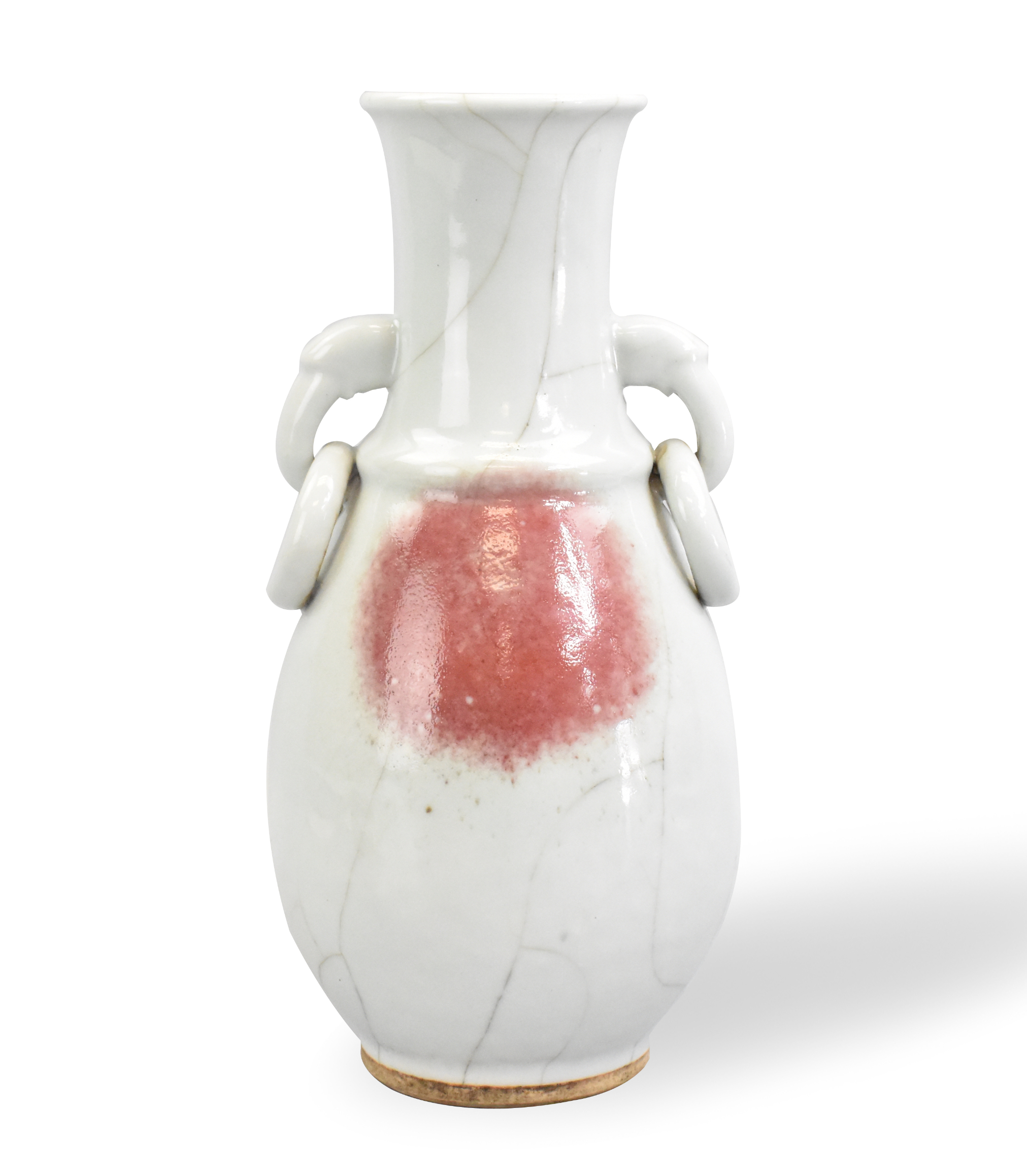 CHINESE CELADON GLAZED VASE W/