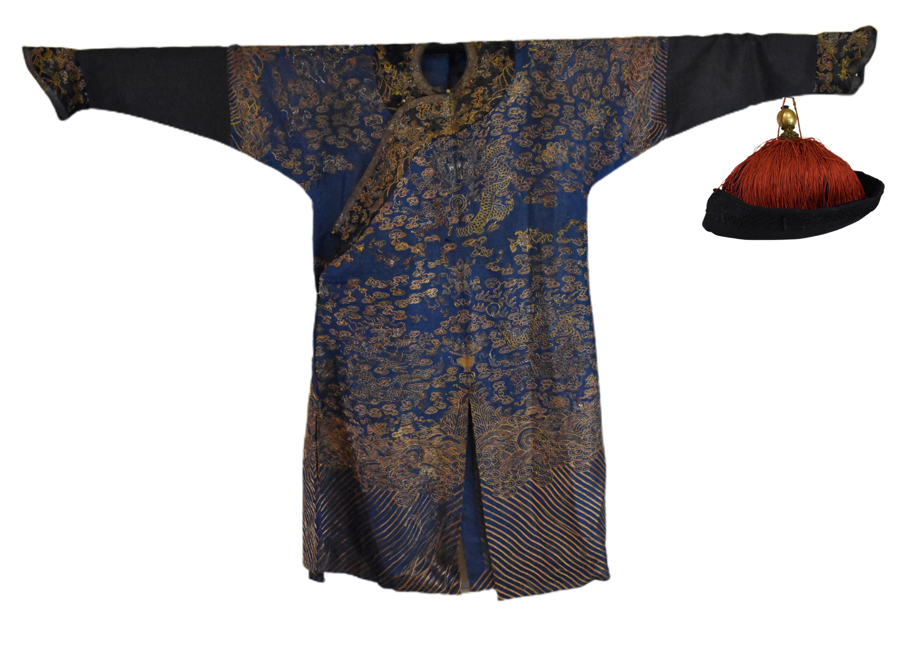 CHINESE EMBRODIERY DRAGON ROBE 30190e