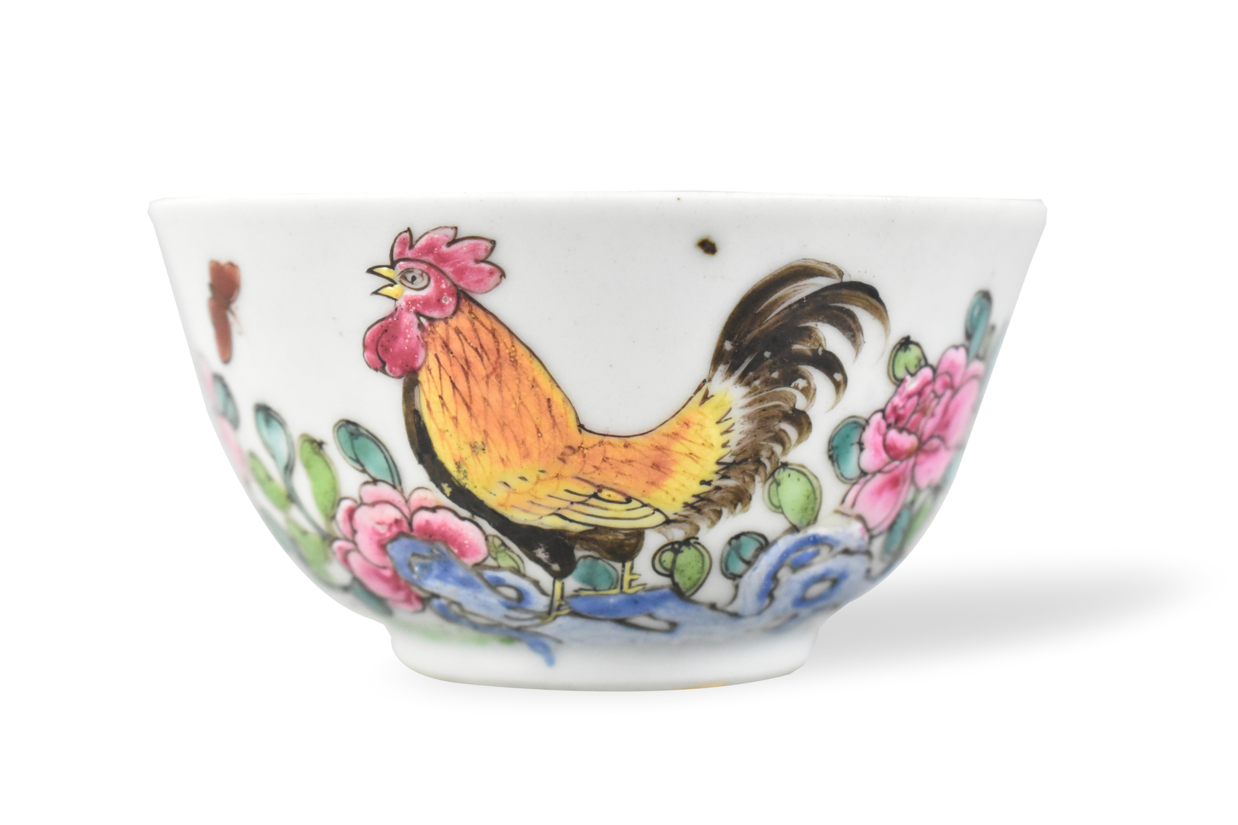 CHINESE FAMILLE ROSE CHICKEN CUP  301bb6