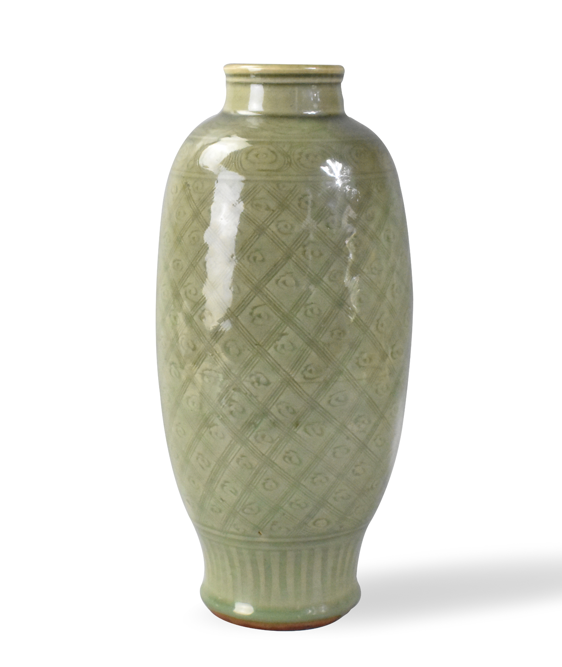 CHINESE LONGQUAN WARE CELADON LANTERN 301c2f