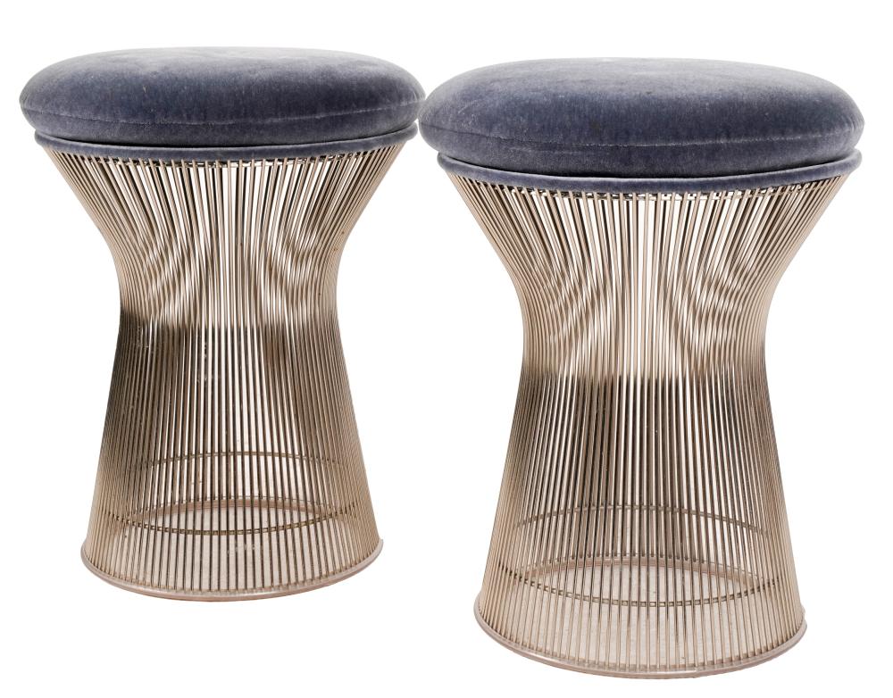 WARREN PLATNER FOR KNOLL PAIR 301e4f