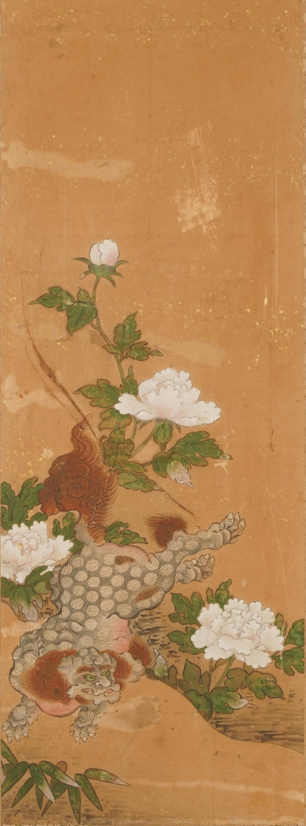 JAPANESE SCROLL PAINTING18th century  301f86