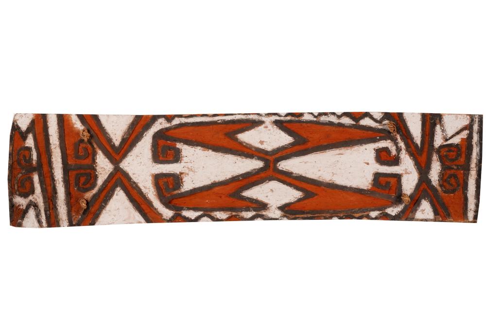 NEW GUINEA CARVED AND PAINTED WOOD