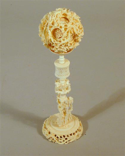 Chinese elephant ivory games ball 4d3f3