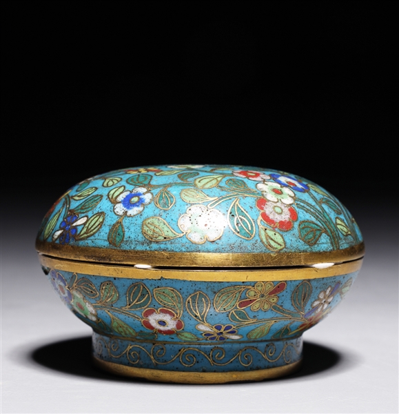 Fine antique Chinese gilded cloisonne