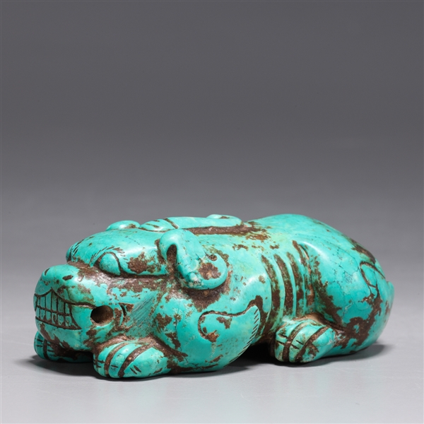 Chinese turquoise like archaistic 3047e6