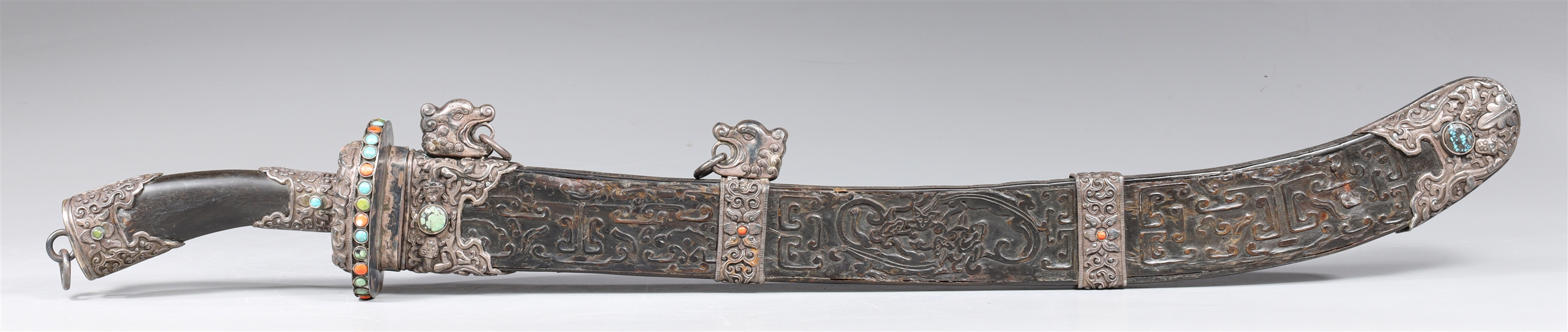 19th C Chinese sword mounted in 3047f2