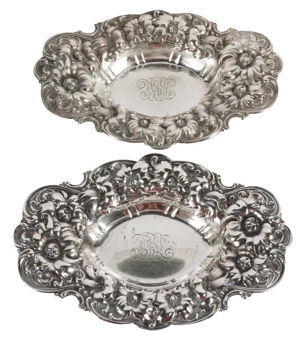 PAIR OF AMERICAN ART NOUVEAU STERLING 30482f