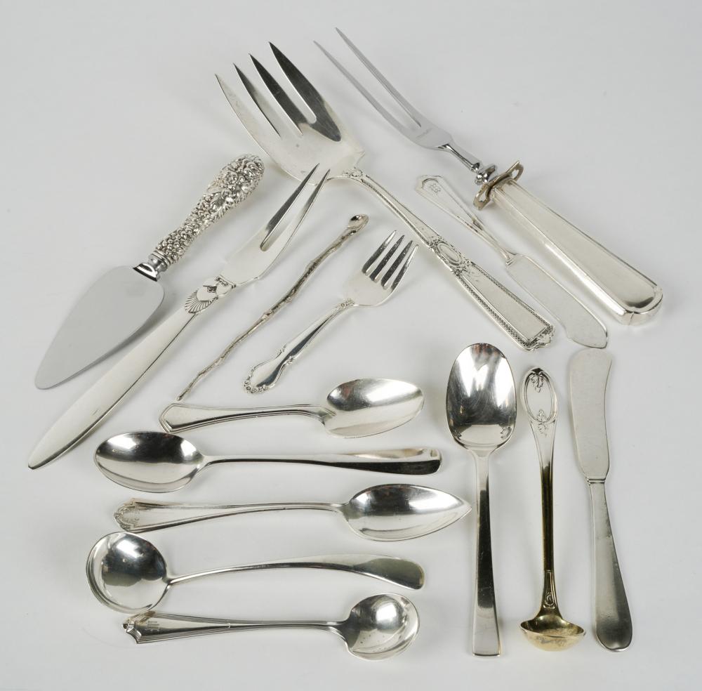GROUP OF MISCELLANEOUS STERLING