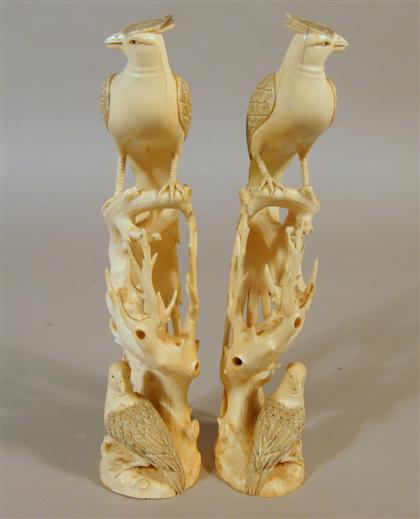 Pair of Chinese elephant ivory 4d407