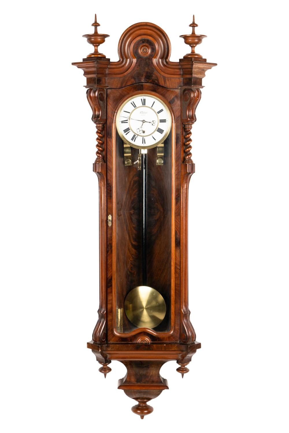 BIEDERMEIER VIENNA REGULATOR WALL 304849