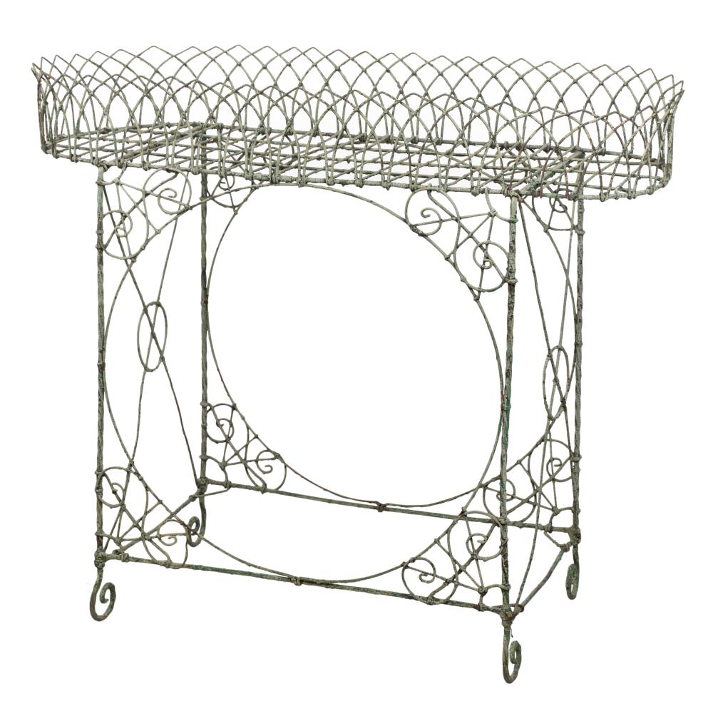 WIRE PLANT STANDWire Plant Stand  304922