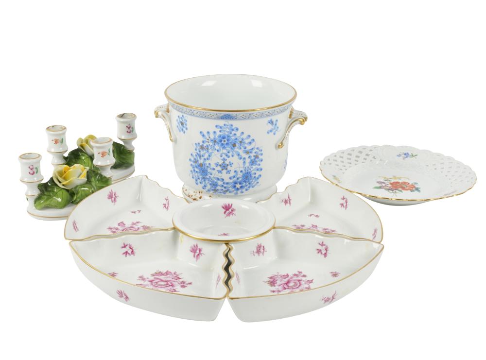 COLLECTION OF HEREND PORCELAINCollection