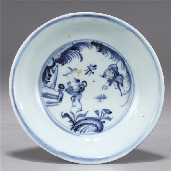 Chinese Ming Dynasty, blue and white