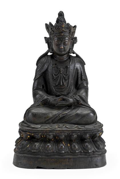 Chinese Ming bronze Bodhisattva 4d432