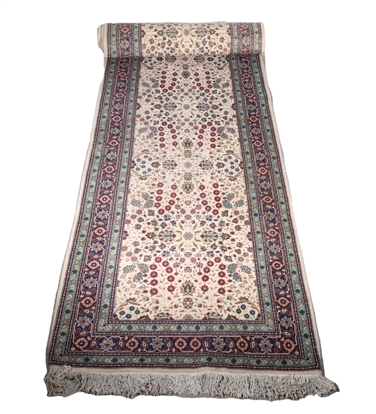 Large Pakistan runner area rug;