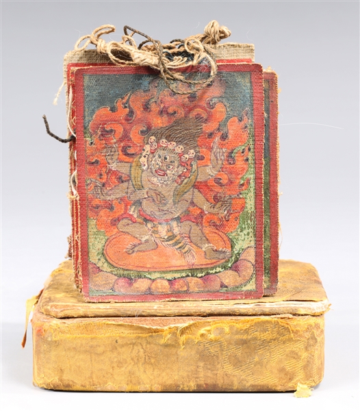 Antique Sino Tibetan miniature 304aaf