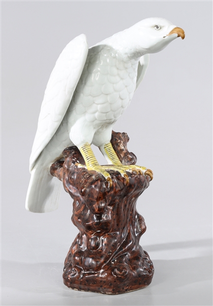 Chinese ceramic white eagle figure  304ac3