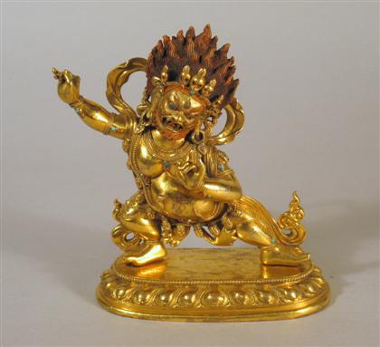 Good Sino Tibetan gilt bronze and 4d44f