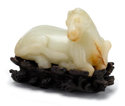 Chinese white jade carving of a 4d458