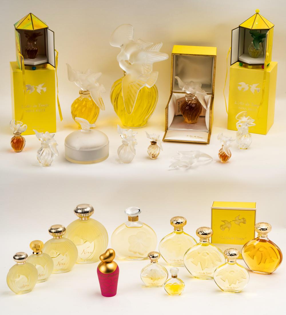 COLLECTION OF NINA RICCI / LALIQUE PERFUME